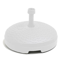 BASE PER OMBRELLONE IN POLIPROPILENE 20 LT BIANCO