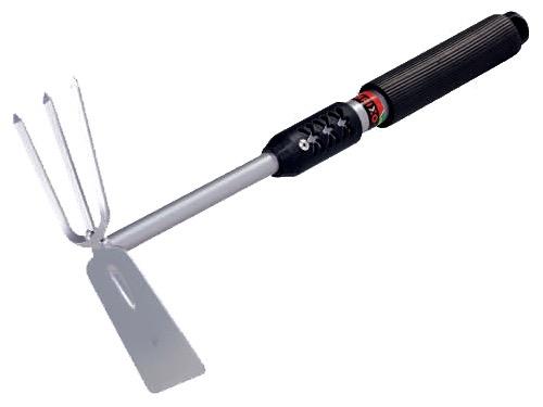 BRIXO ZAPPETTA PLATINO TRIDENTE QUADRATO CON MANICO IN ALLUMINIO 36 CM