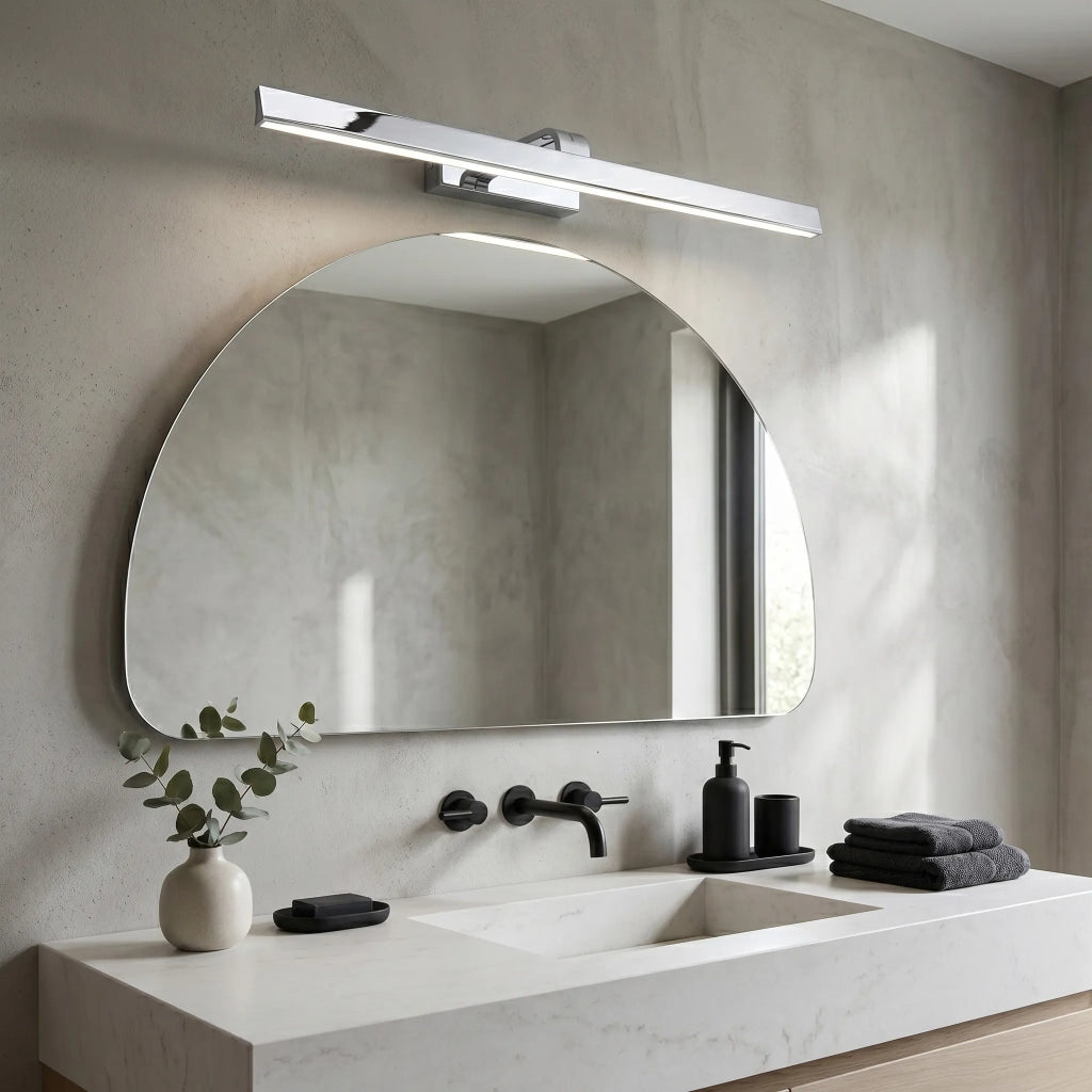 Applique Da Bagno Led Swe003-1w 73cm Chrome