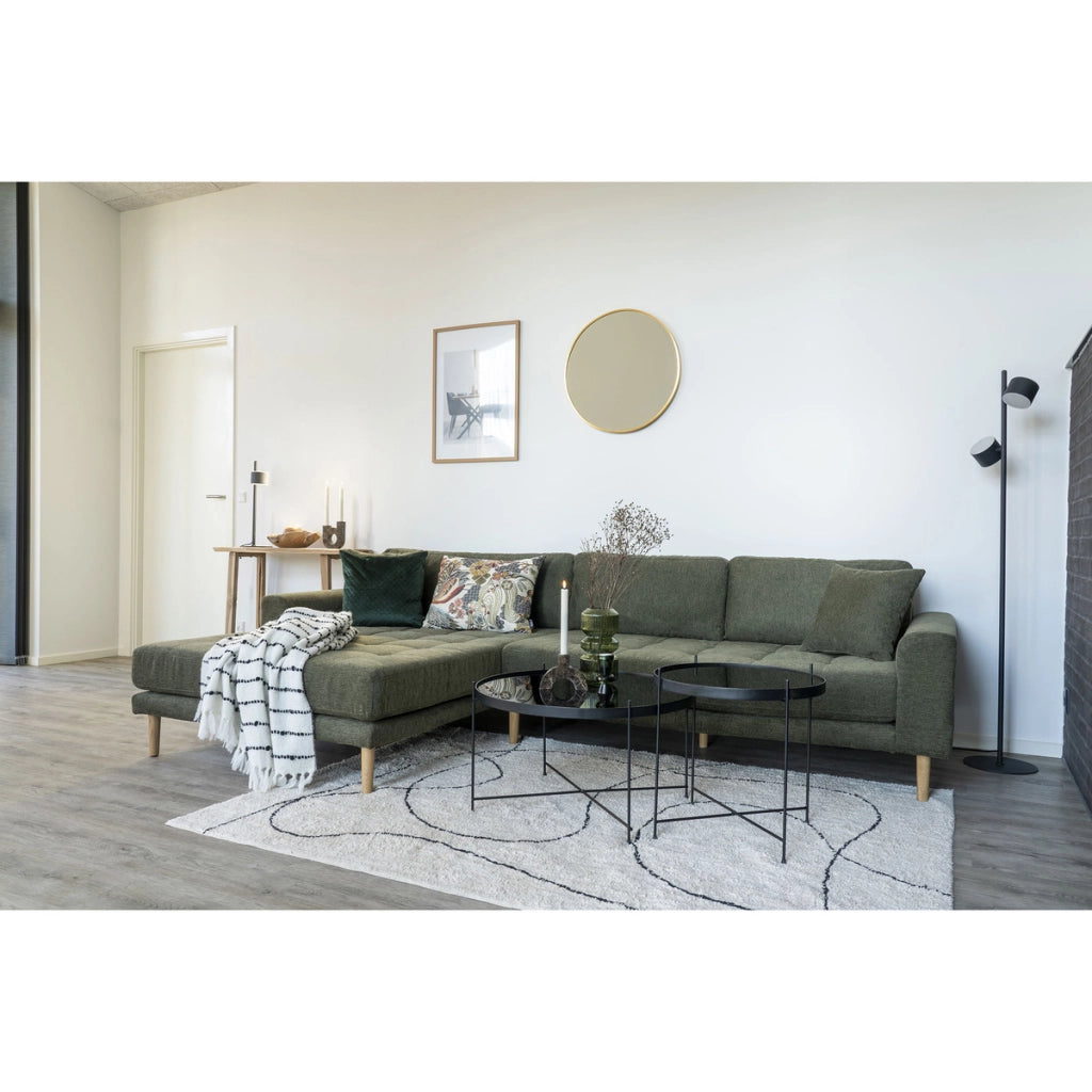 Tappeto Rettangolare Tampa, Bianco, Cotone, 230x160x1 cm