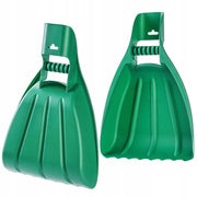 Raccoglitore di foglie KADAX, rastrello per erba in plastica, Bear Paw Garden