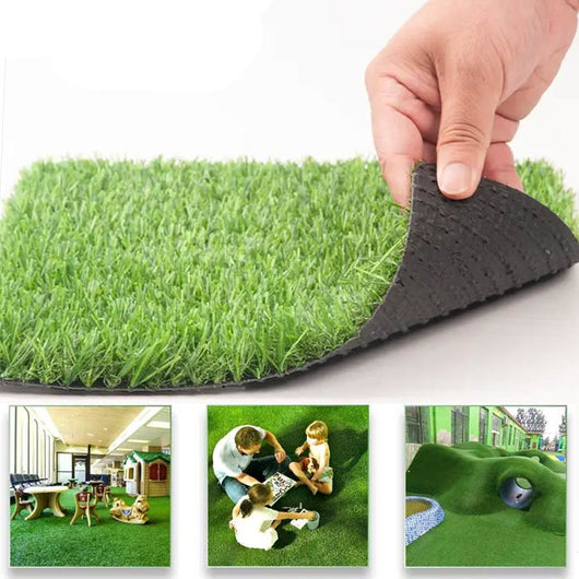 Prato Sintetico Erba finta 30mm Drenante 1x10MT Esterno Giardino Terrazzo Resistente