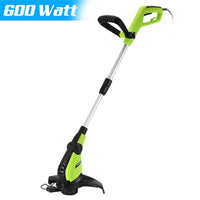 Decespugliatore Elettrico 600W Tagliabordi 32cm Asta Regolabile Prato Giardino