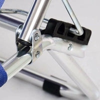 Lettino Prendisole Pieghevole Alluminio Textilene Spiaggia Mare Sdraio Reclinabile