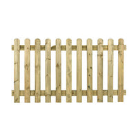 STECCATO IN LEGNO 180xh100 cm "POLLY 11" PER RECINZIONI GIARDINO ESTERNO