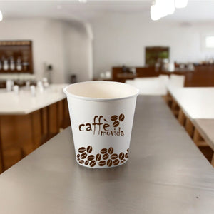 Bicchieri Caffe Carta 75ml Maxi Scorta 2000pz 100% Biodegradabili Made in Italy