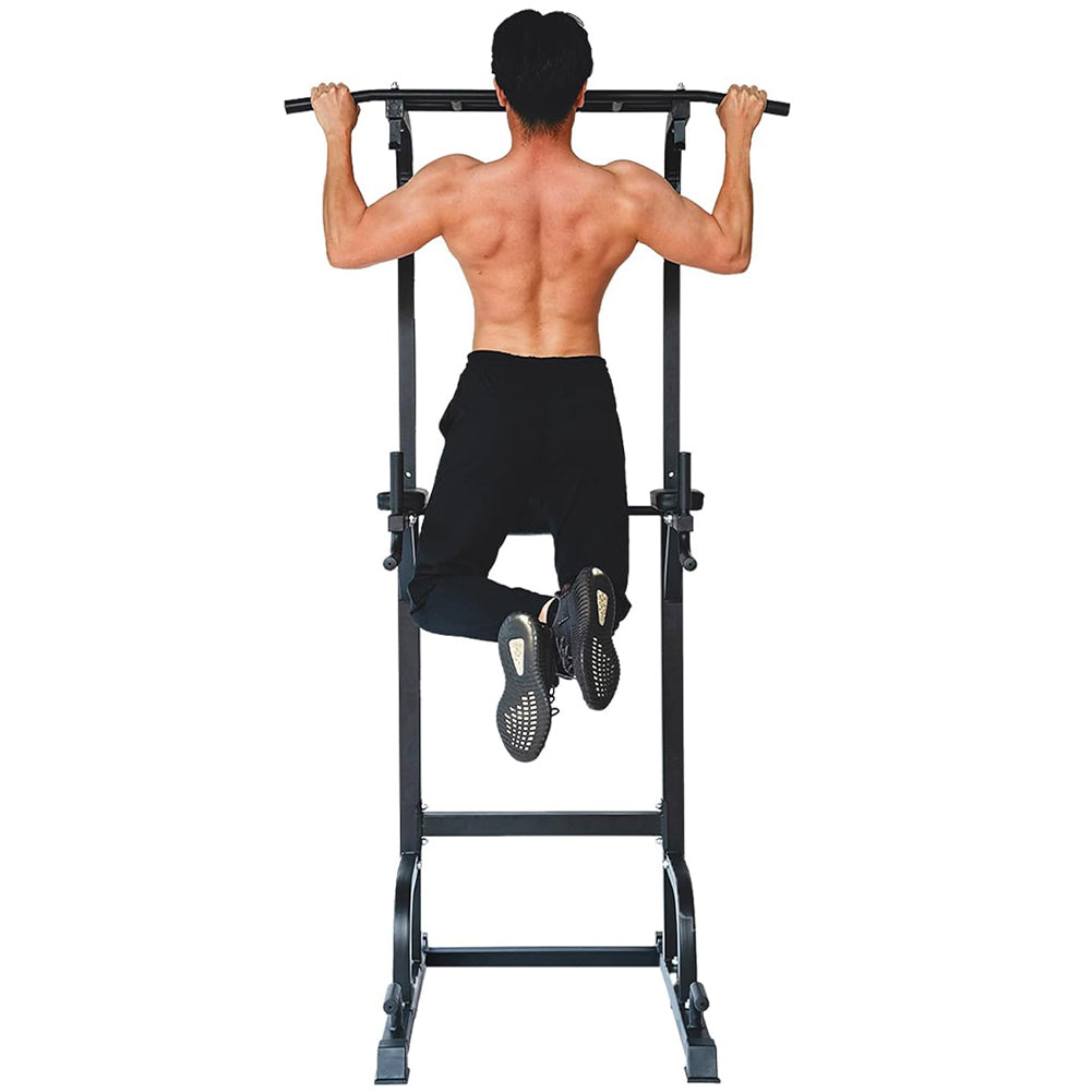 Torre Multifunzione Fitness Ginnastica Calisthenics Barra Trazioni Regolabile