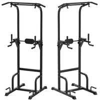 Torre Multifunzione Fitness Ginnastica Calisthenics Barra Trazioni Regolabile