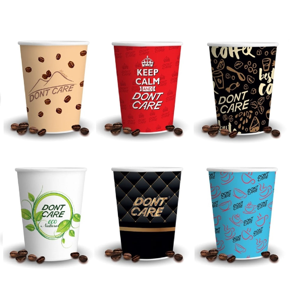 Bicchieri Caffe Carta 75ml Maxi Scorta 2000pz 100% Biodegradabili Made in Italy