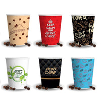 Bicchieri Caffe Carta 75ml Maxi Scorta 2000pz 100% Biodegradabili Made in Italy