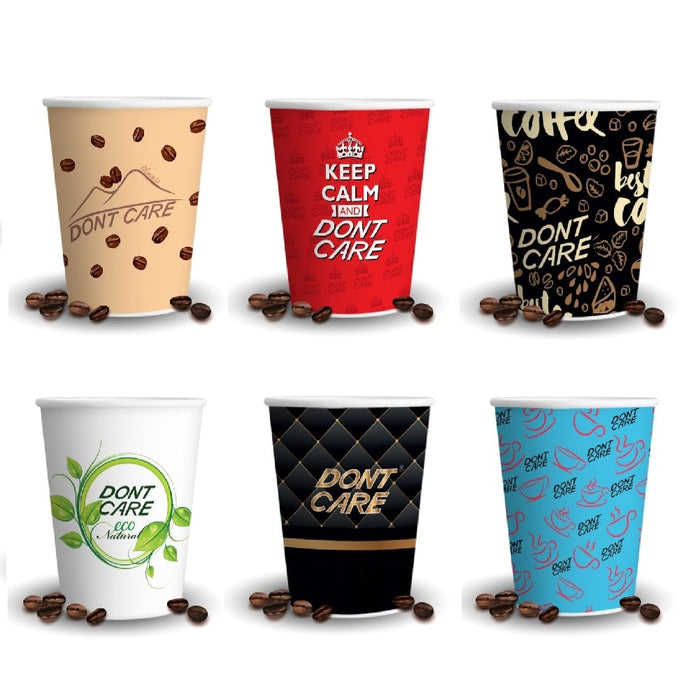 Bicchieri Caffe Carta 75ml Maxi Scorta 2000pz 100% Biodegradabili Made in Italy