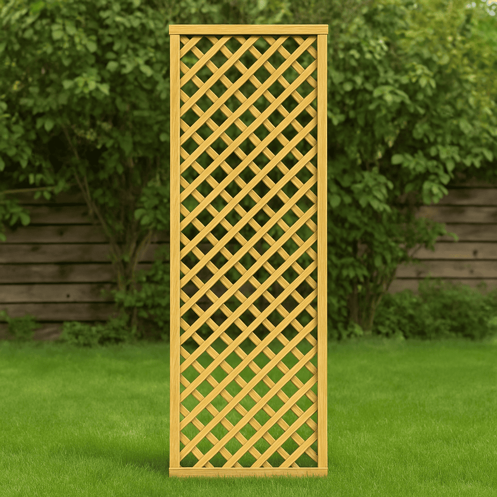 PANNELLO GRIGLIATO FRANGIVISTA RETTANGOLARE 90xh180cm IN LEGNO PER ESTERNO