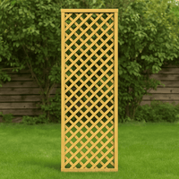PANNELLO GRIGLIATO FRANGIVISTA RETTANGOLARE 90xh180cm IN LEGNO PER ESTERNO