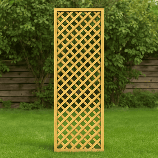 PANNELLO GRIGLIATO FRANGIVISTA RETTANGOLARE 90xh180cm IN LEGNO PER ESTERNO