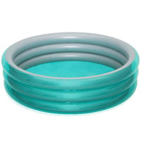 BESTWAY PISCINA GONFIABILE A 3 ANELLI GRANDE DIAMETRO 202 CM