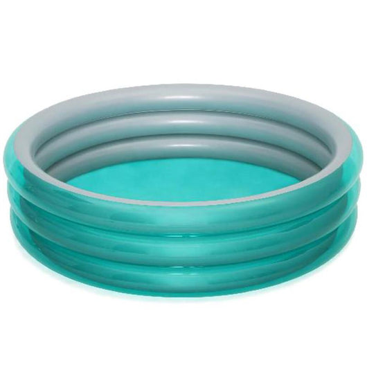 BESTWAY PISCINA GONFIABILE A 3 ANELLI GRANDE DIAMETRO 202 CM