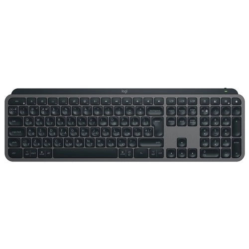 Logitech mx keys s tastiera universale rf senza fili + bluetooth qwerty italiano grafite - 920-011575