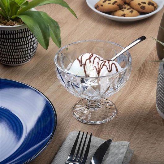 SET 6 COPPE GELATO 400 ML TRASPARENTE ELIZABETH