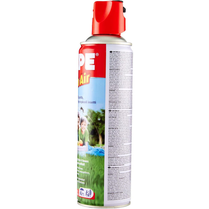 2xVape Open Air Acti Zanza Spray Zanzare Flebotomi e Mosche Interno Esterno 500ml