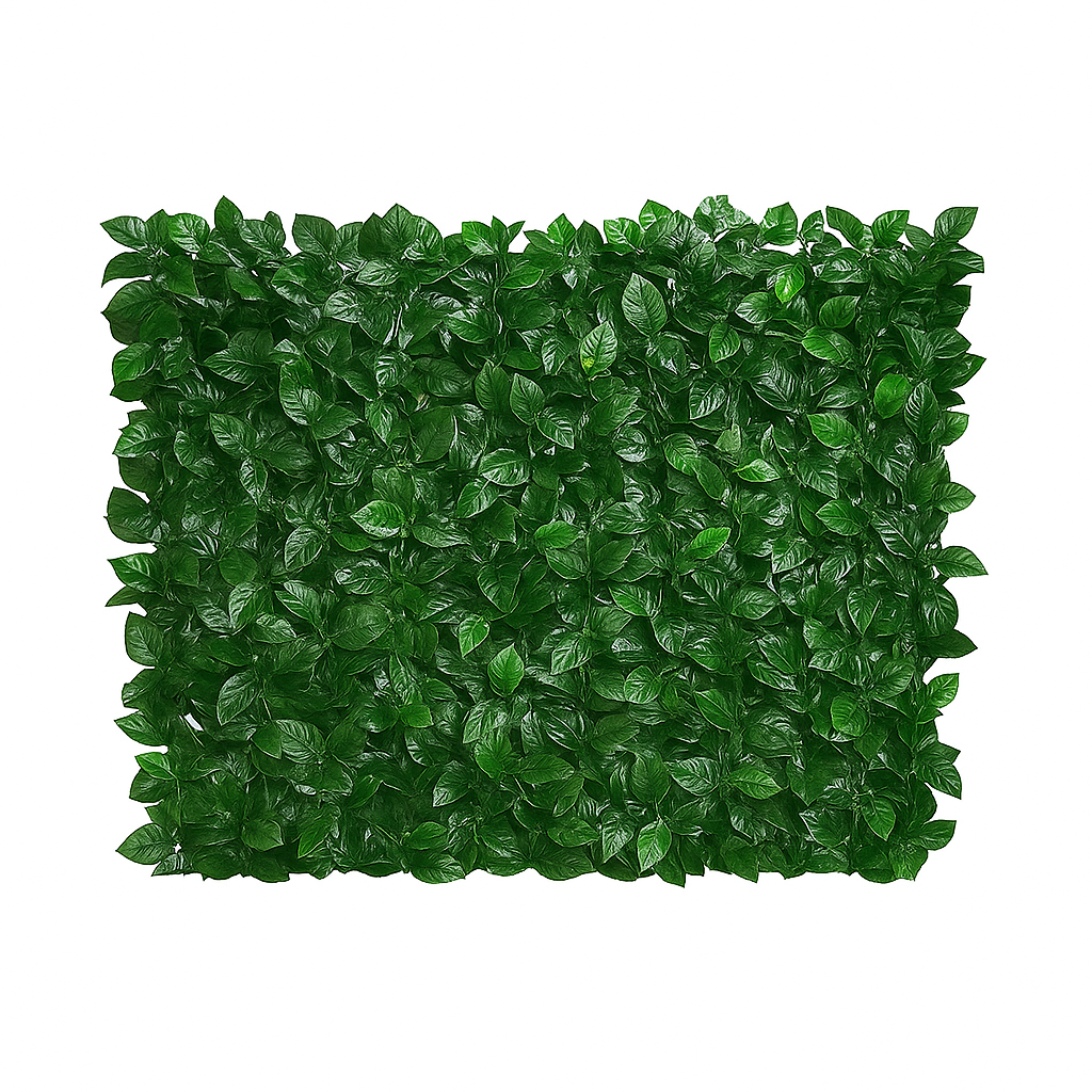 SIEPE ARTIFICIALE MT.20X100H SINTETICA ARELLE SEMPREVERDI LAURO