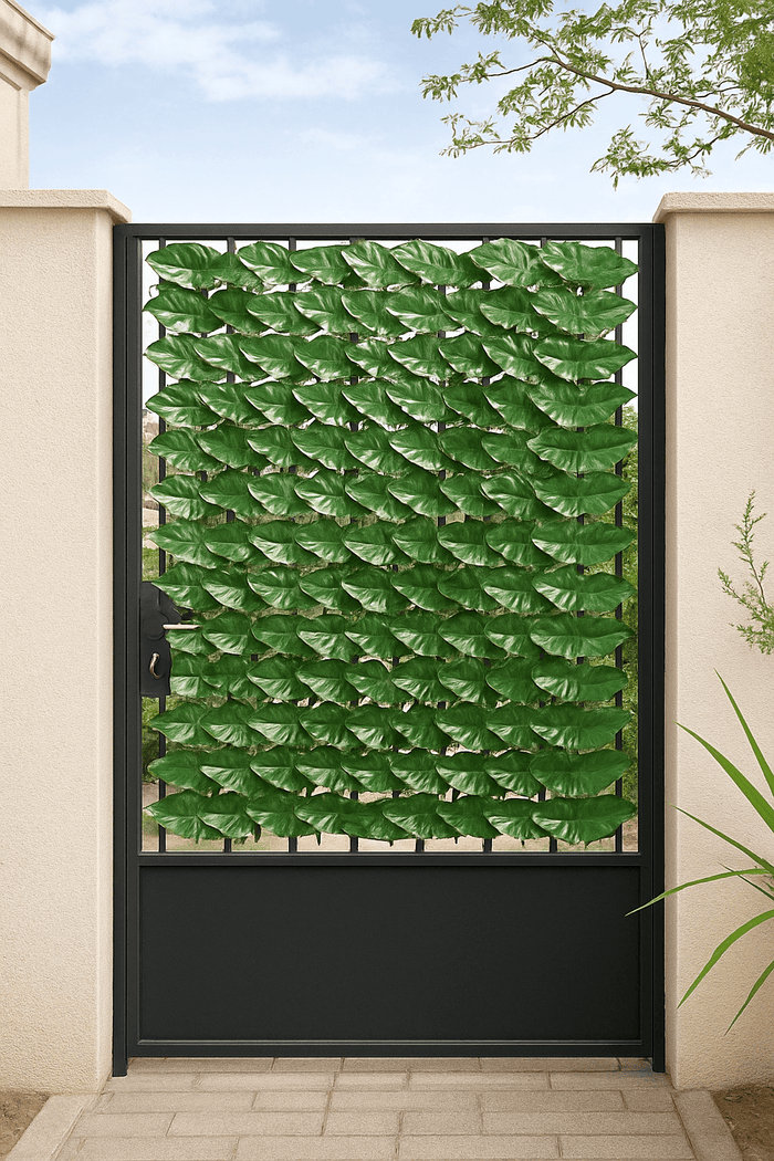 SIEPE ARTIFICIALE SINTETICA ARELLA ARELLE SEMPREVERDI LAURO 300X150H BOTTON