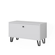 Vicco Panca per scarpe Bianco 80 x 46 cm