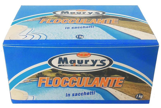MAURY'S FLOCCULANTE TRATTAMENTO PER PISCINA IN PASTIGLIE 1KG