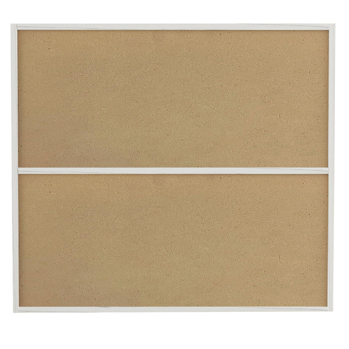 Pensile da Cucina Armadio Sospeso da Parete Doppia Anta Bianco Effetto Marmo