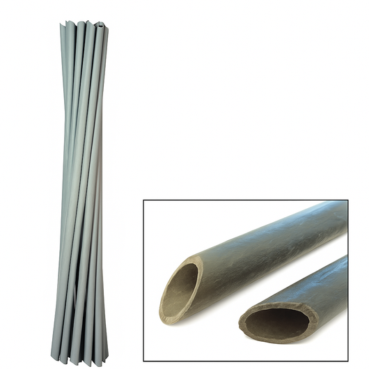 TUTORI TUTORE PVC PER PIANTE PIANTA 20PZ. VIGNA mm. 27 X cm. 210 VASI SOSTEGNO