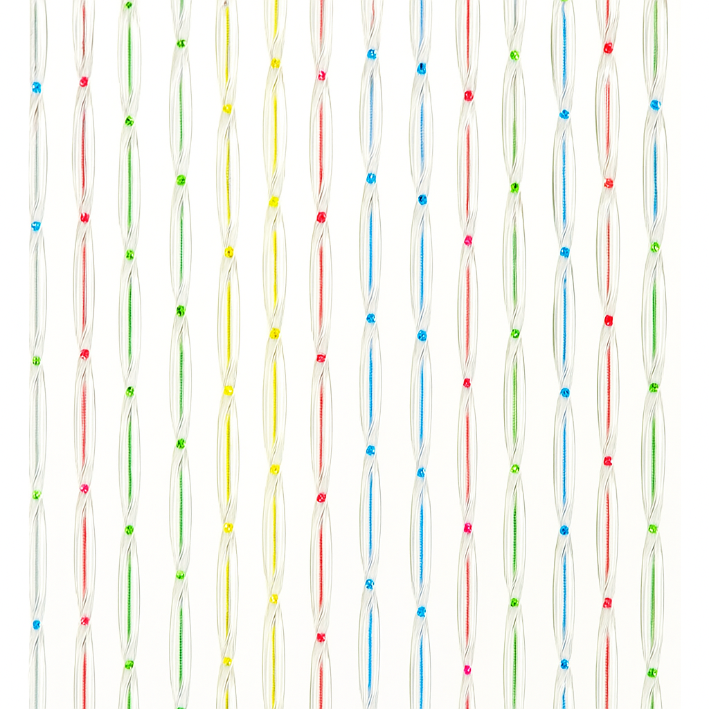 Tenda Antimosche Modello ELBA – Multicolor – 140 x h240 cm per portefinestre esterno