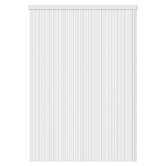 Tenda Antimosche Modello NAPOLI – Trasparente – per portefinestre esterno