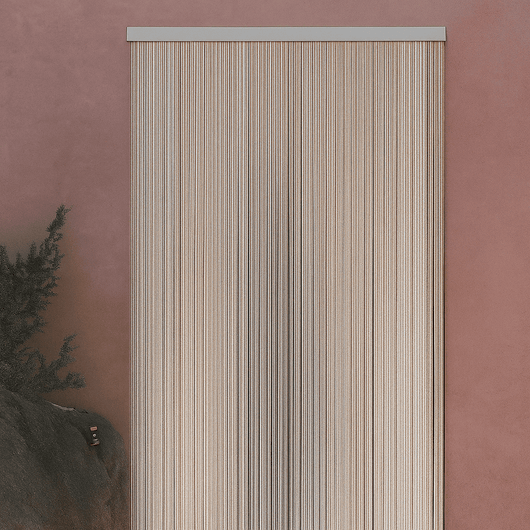 Tenda Antimosche Modello NAPOLI – Trasparente – per portefinestre esterno