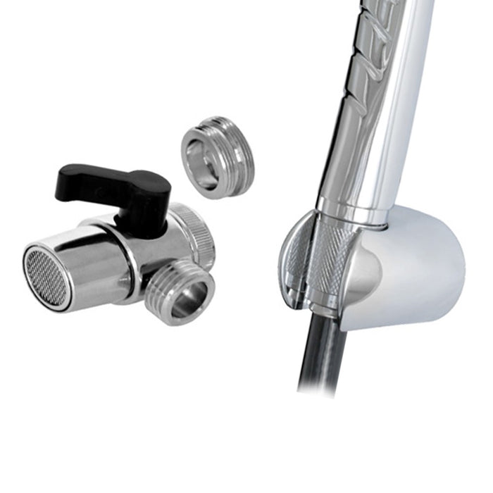 Doccetta per lavabo o bidet a 1 getto con deviatore e aeratore - serie Jenny