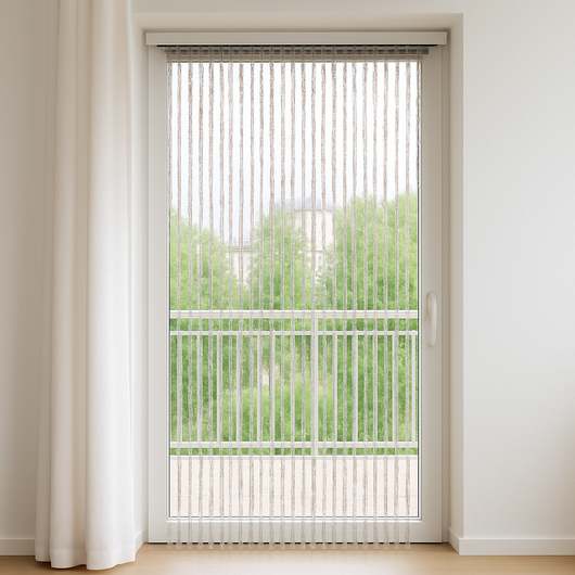 Tenda Antimosche 120xh240 cm Mod. BRILLIANT multicolor per portefinestre esterno