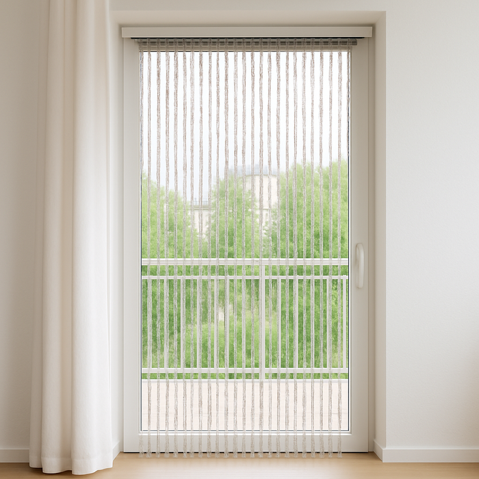 Tenda Antimosche 120xh240 cm Mod. BRILLIANT multicolor per portefinestre esterno