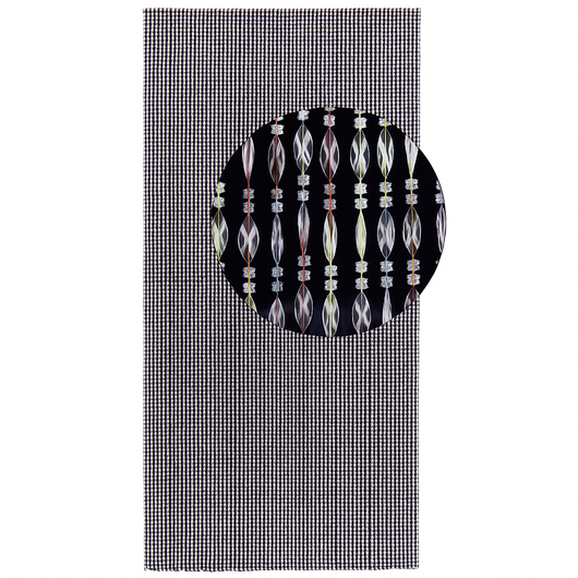 TENDA MOSCHIERA A mod. CORALLO 125xh240 cm - colore MULTICOLOR AMBRA