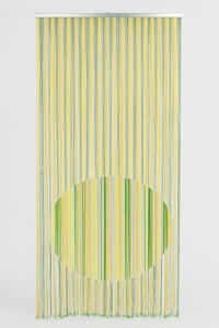 TENDA MOSCHIERA CORDONCINO CM.125X240 VERDE CHIARO  ZANZARIERA ANTI MOSCHE