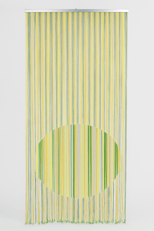 TENDA MOSCHIERA CORDONCINO CM.125X240 VERDE CHIARO  ZANZARIERA ANTI MOSCHE