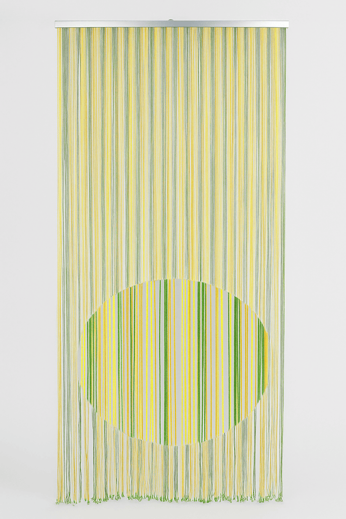 TENDA MOSCHIERA CORDONCINO CM.125X240 VERDE CHIARO  ZANZARIERA ANTI MOSCHE