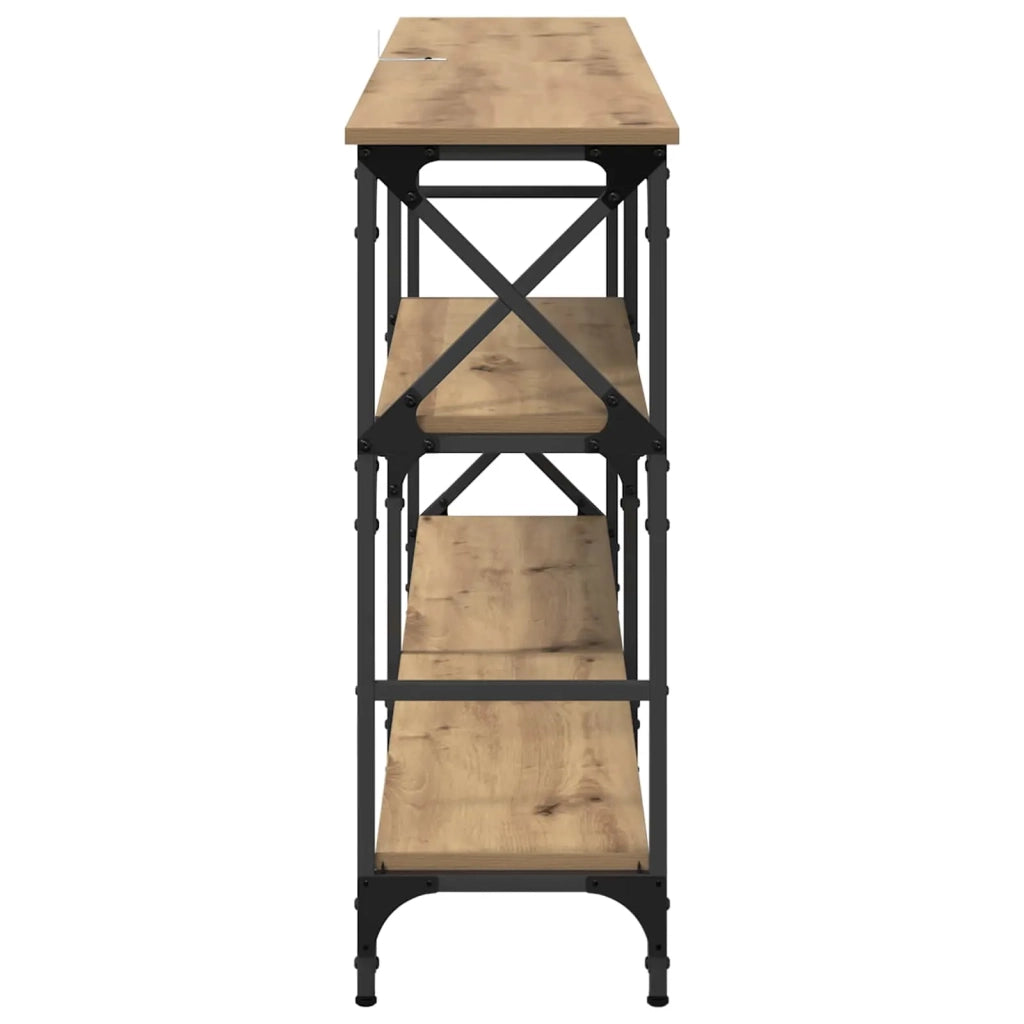Tavolo consolle Rovere artigianale 150 x 29 x 76,5 cm 882797