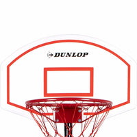 Canestro Basket Regolabile Dunlop con Base e Ruote per Esterni Sport Pallacanestro