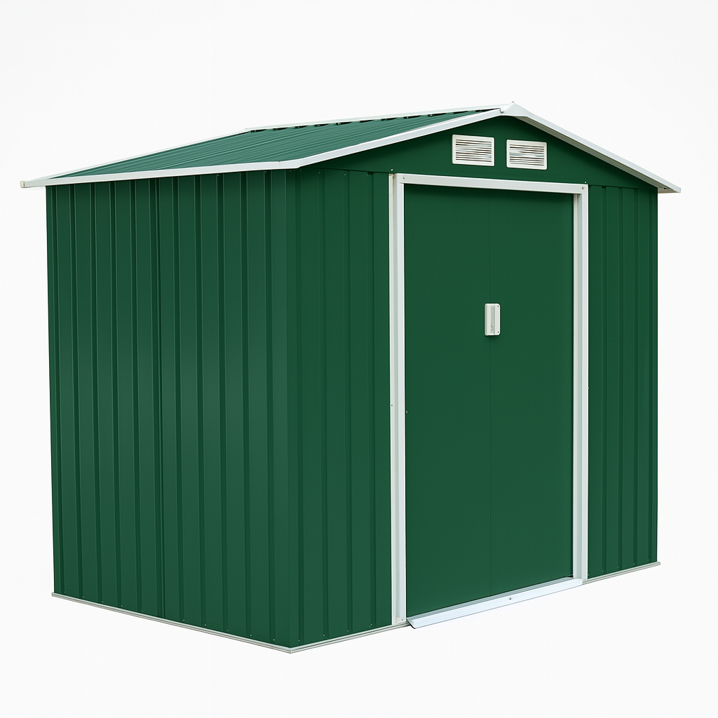 RICOVERO ATTREZZI IN LAMIERA 213x127xh195 CM