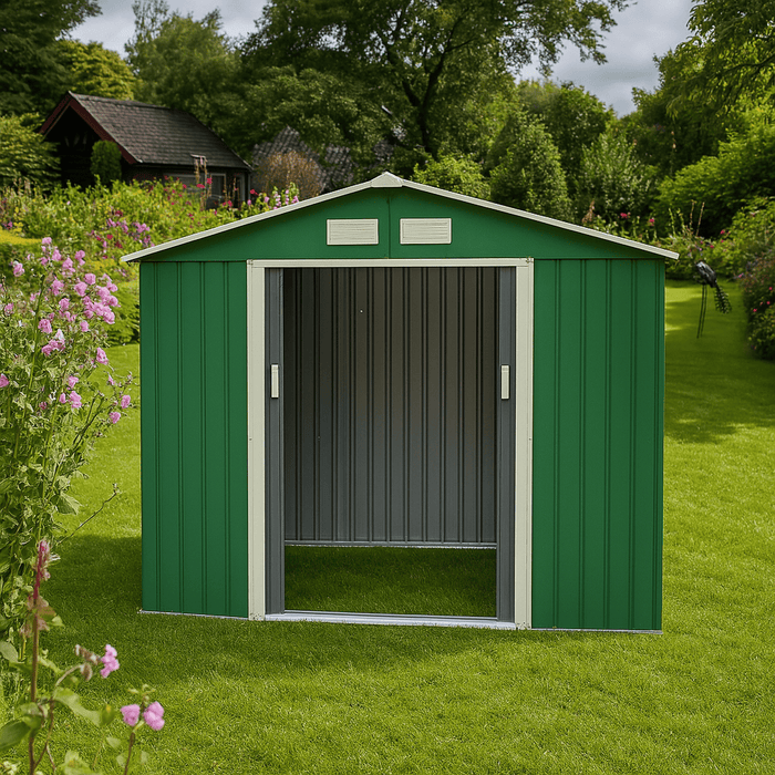 RICOVERO ATTREZZI IN LAMIERA 213x127xh195 CM