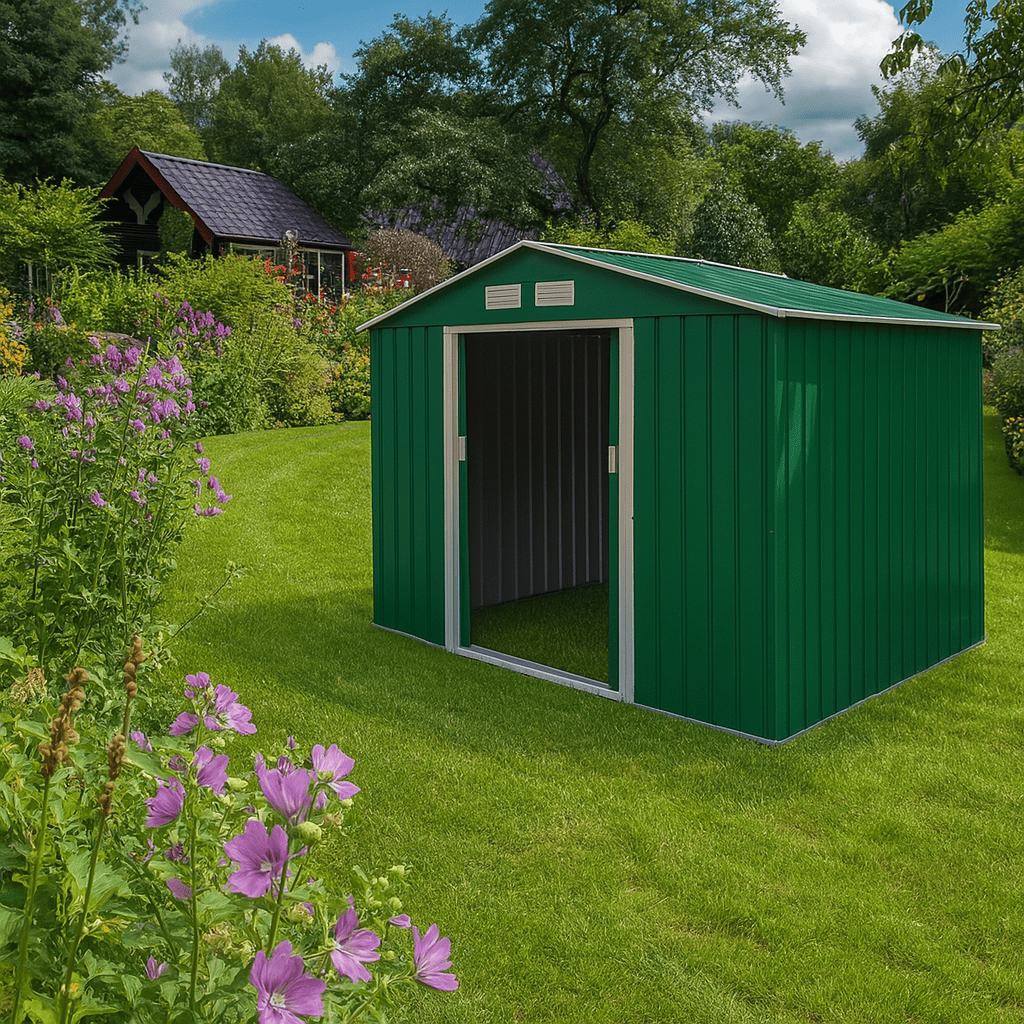 RICOVERO ATTREZZI IN LAMIERA 213x127xh195 CM