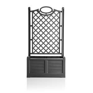 Fioriera Separè con Spalliera 80 cm - Ferro battuto