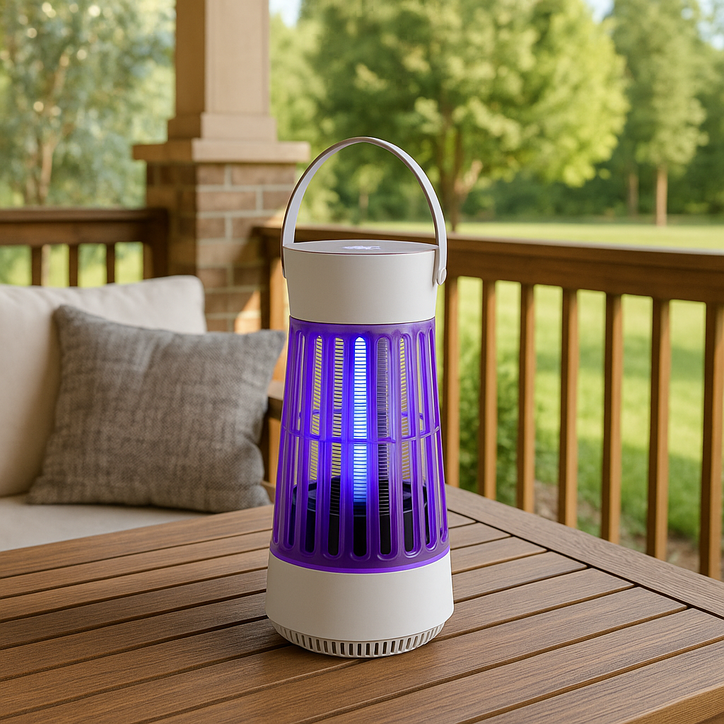 Elettroinsetticida LED 5 W con aspirazione