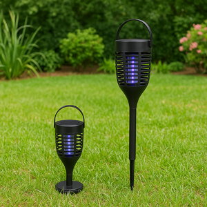 ELETTROINSETTICIDA SOLARE LED 2W "SOLAR I-KILLER"