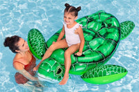 BESTWAY CAVALCABILE GONFIABILE TARTARUGA 153 X 140 X 38 CM