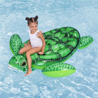 BESTWAY CAVALCABILE GONFIABILE TARTARUGA 153 X 140 X 38 CM