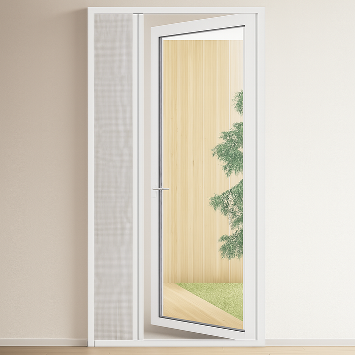 ZANZARIERA IN KIT PORTA 140Xh240 BIANCO